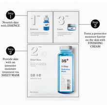 Missha 3-Step Hydrating Mask (1.5g, 2.2g, 1.5g)