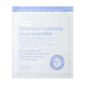 By Wishtrend Hours Long Moisturizing Gauze Sheet Mask [1 piece]