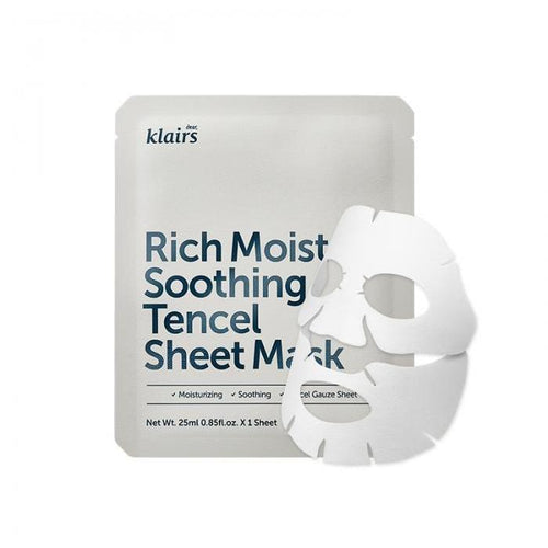 Klairs Rich Moist Soothing Tencel Sheet Mask 1pcs