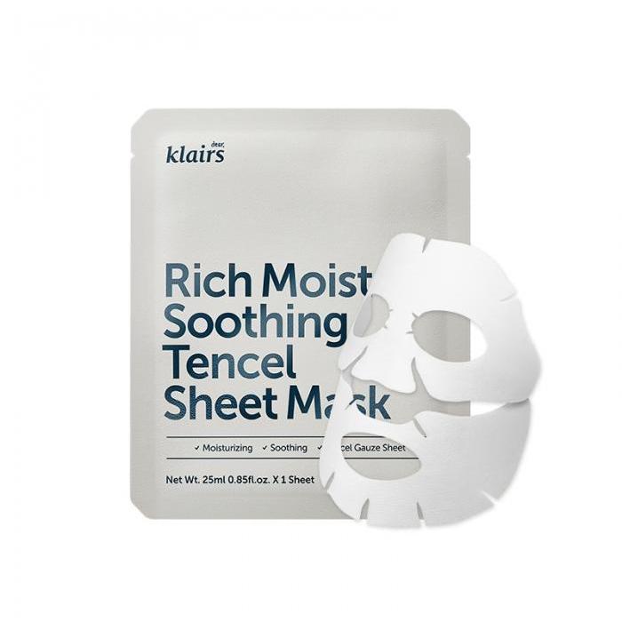 Klairs Rich Moist Soothing Tencel Sheet Mask 10pcs